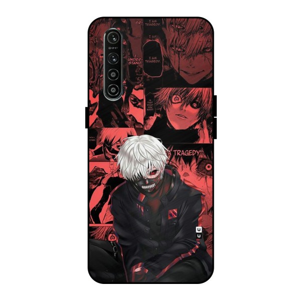 Toukyo Ghoul Kaneki Manga Metal Back Case for Realme XT