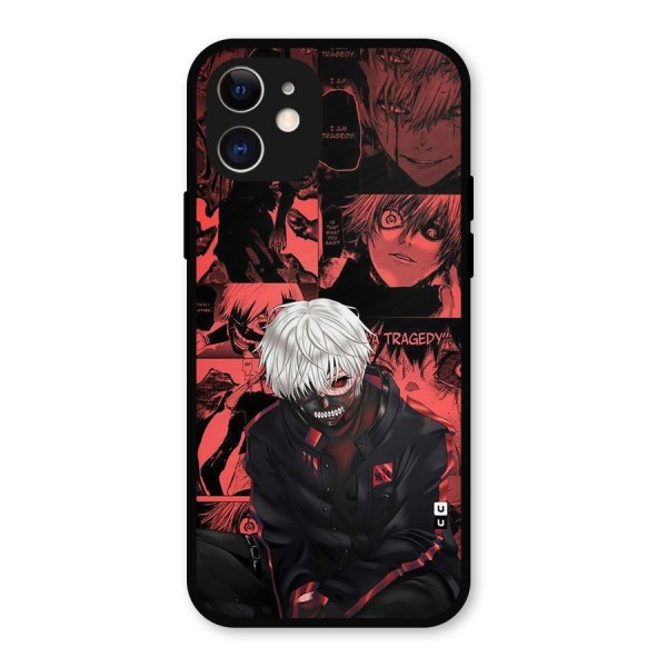 Toukyo Ghoul Kaneki Manga Metal Back Case for iPhone 12