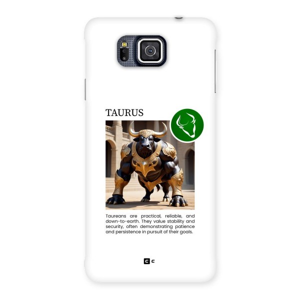 Towering Taurus Back Case for Galaxy Alpha