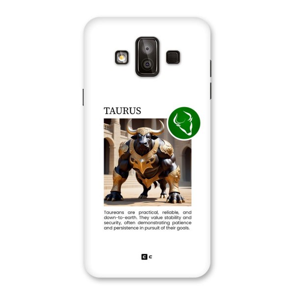 Towering Taurus Back Case for Galaxy J7 Duo