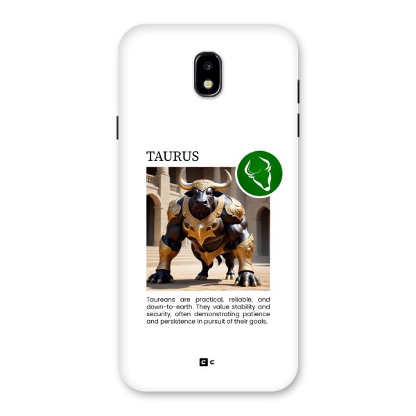 Towering Taurus Back Case for Galaxy J7 Pro