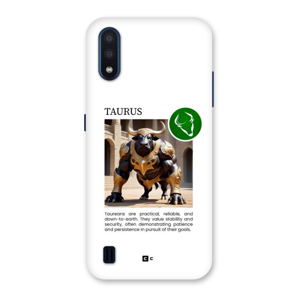 Towering Taurus Back Case for Galaxy M01