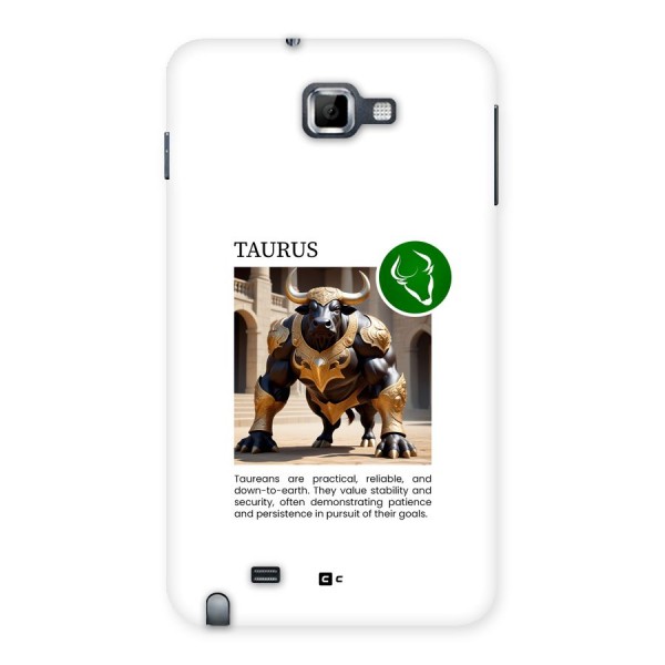 Towering Taurus Back Case for Galaxy Note