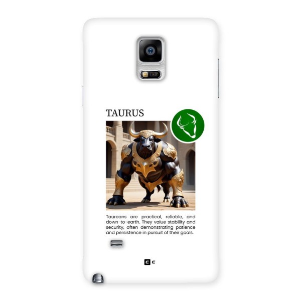 Towering Taurus Back Case for Galaxy Note 4