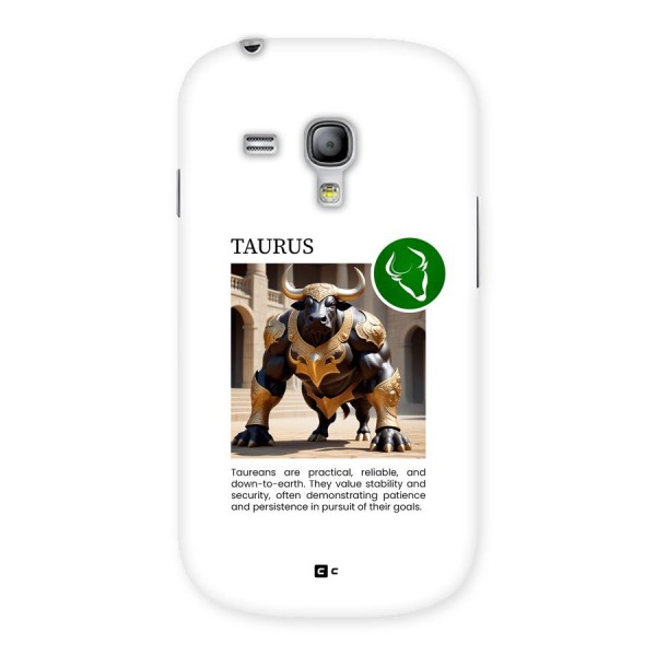 Towering Taurus Back Case for Galaxy S3 Mini