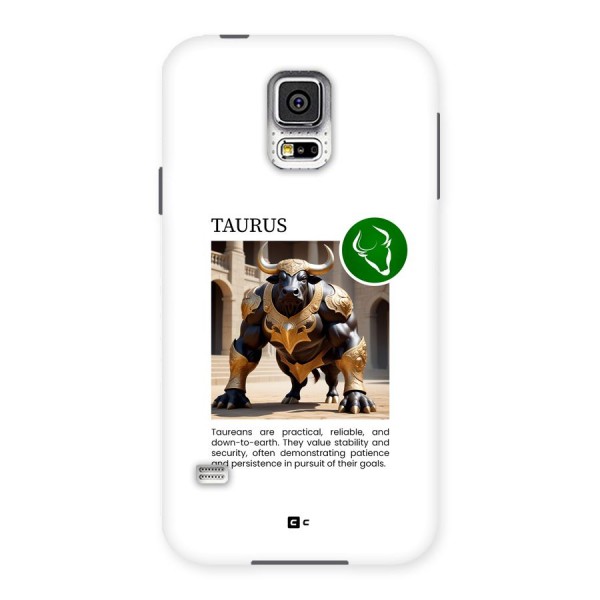 Towering Taurus Back Case for Galaxy S5