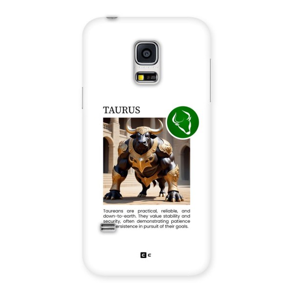 Towering Taurus Back Case for Galaxy S5 Mini