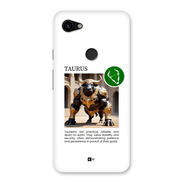 Towering Taurus Back Case for Google Pixel 3a XL