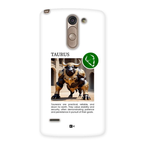 Towering Taurus Back Case for LG G3 Stylus