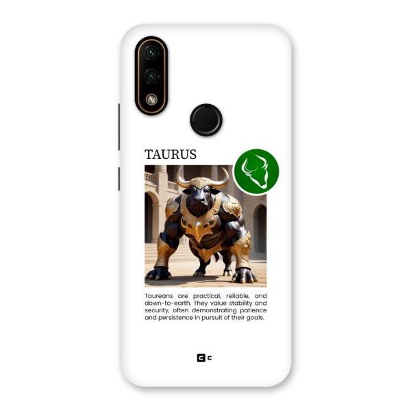 Towering Taurus Back Case for Lenovo A6 Note