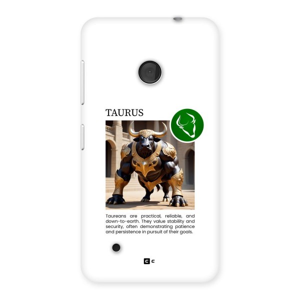 Towering Taurus Back Case for Lumia 530