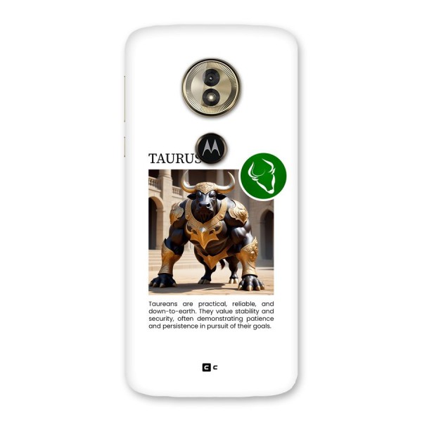 Towering Taurus Back Case for Moto G6 Play