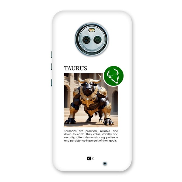 Towering Taurus Back Case for Moto X4