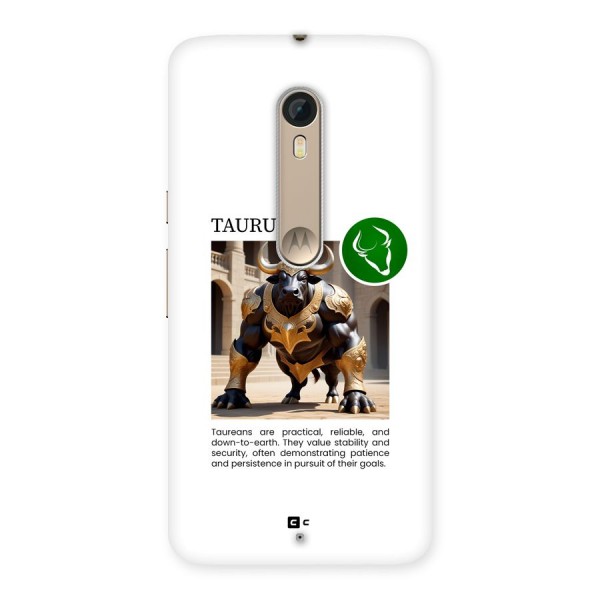 Towering Taurus Back Case for Moto X Style