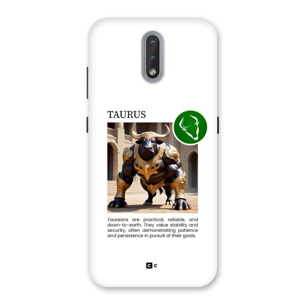 Towering Taurus Back Case for Nokia 2.3