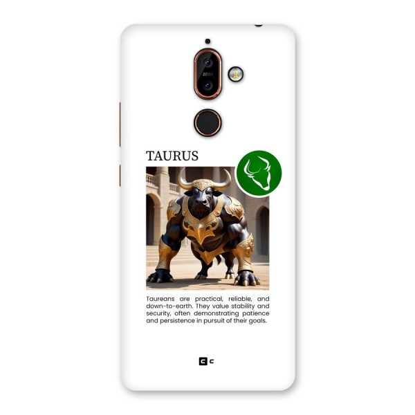 Towering Taurus Back Case for Nokia 7 Plus