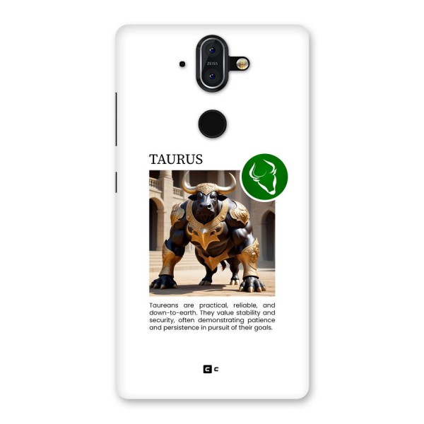 Towering Taurus Back Case for Nokia 8 Sirocco