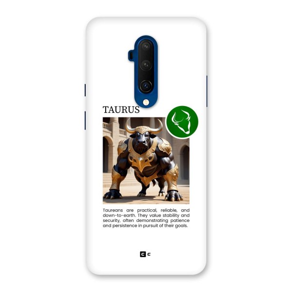 Towering Taurus Back Case for OnePlus 7T Pro