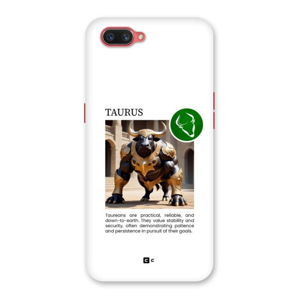 Towering Taurus Back Case for Oppo A3s