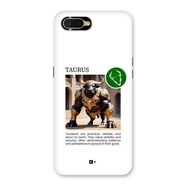 Towering Taurus Back Case for Oppo K1