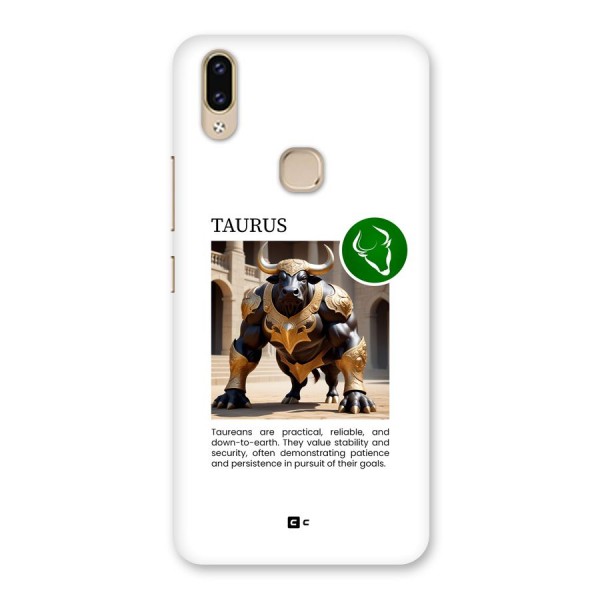 Towering Taurus Back Case for Vivo V9 Youth