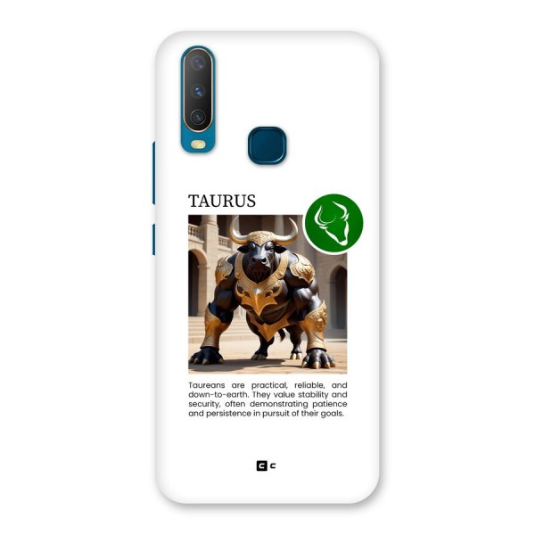 Towering Taurus Back Case for Vivo Y11