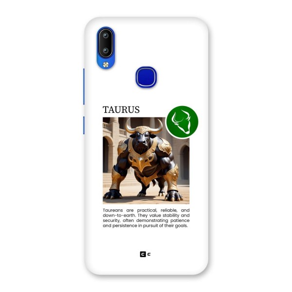 Towering Taurus Back Case for Vivo Y91