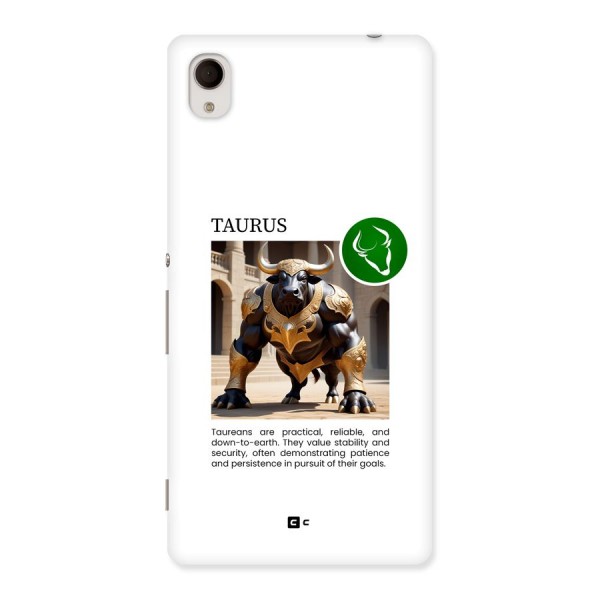 Towering Taurus Back Case for Xperia M4 Aqua