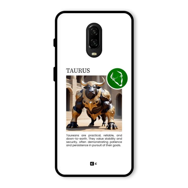 Towering Taurus Glass Back Case for OnePlus 6T