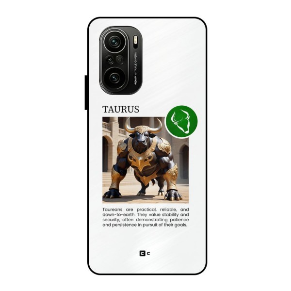 Towering Taurus Metal Back Case for Mi 11x