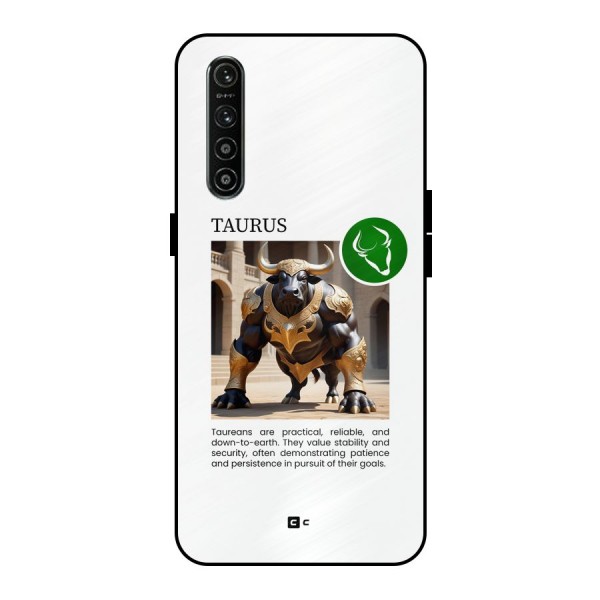 Towering Taurus Metal Back Case for Realme XT