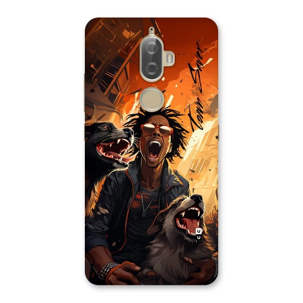 Town Saver Dogs Back Case for Lenovo K8 Plus