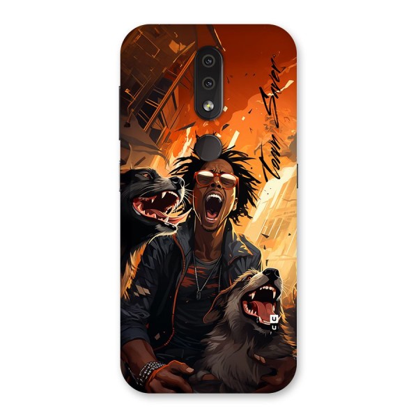 Town Saver Dogs Back Case for Nokia 4.2