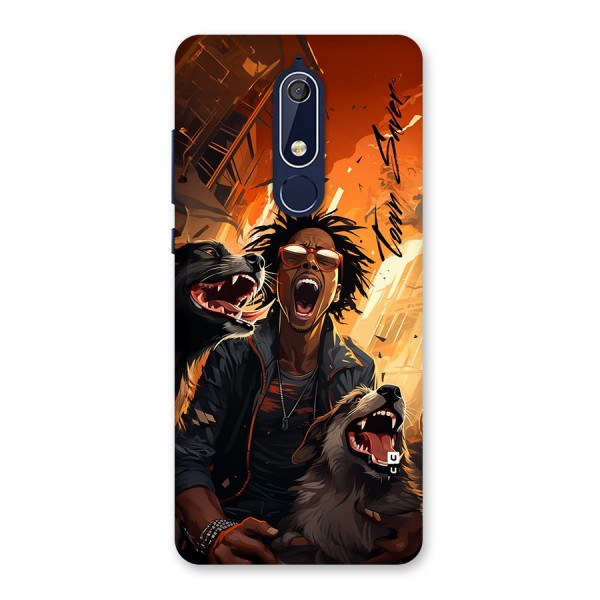 Town Saver Dogs Back Case for Nokia 5.1