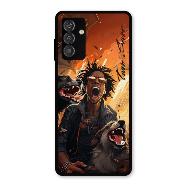 Town Saver Dogs Metal Back Case for Galaxy F13