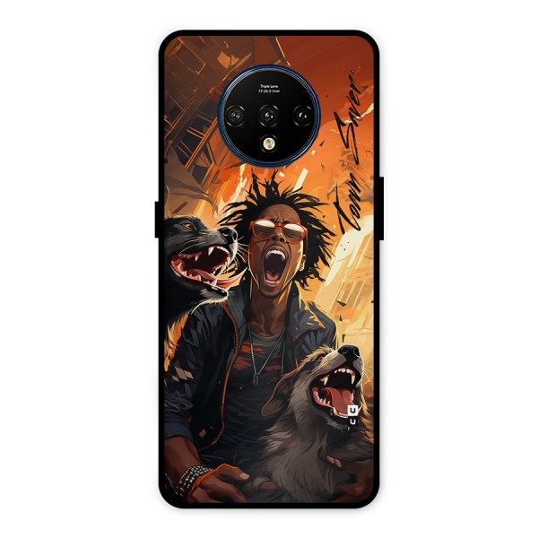 Town Saver Dogs Metal Back Case for OnePlus 7T