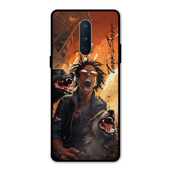 Town Saver Dogs Metal Back Case for OnePlus 8