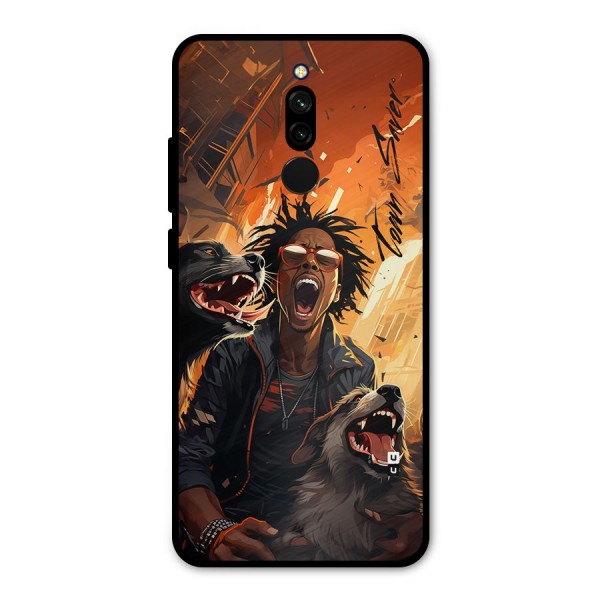 Town Saver Dogs Metal Back Case for Redmi 8