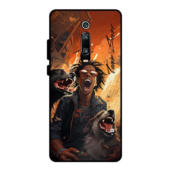 Town Saver Dogs Metal Back Case for Redmi K20 Pro