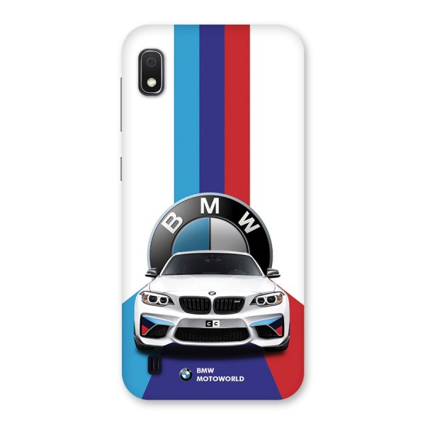 Track Supercar Back Case for Galaxy A10