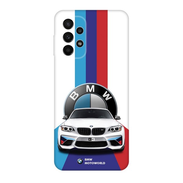 Track Supercar Back Case for Galaxy A23