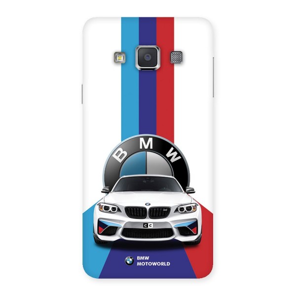 Track Supercar Back Case for Galaxy A3