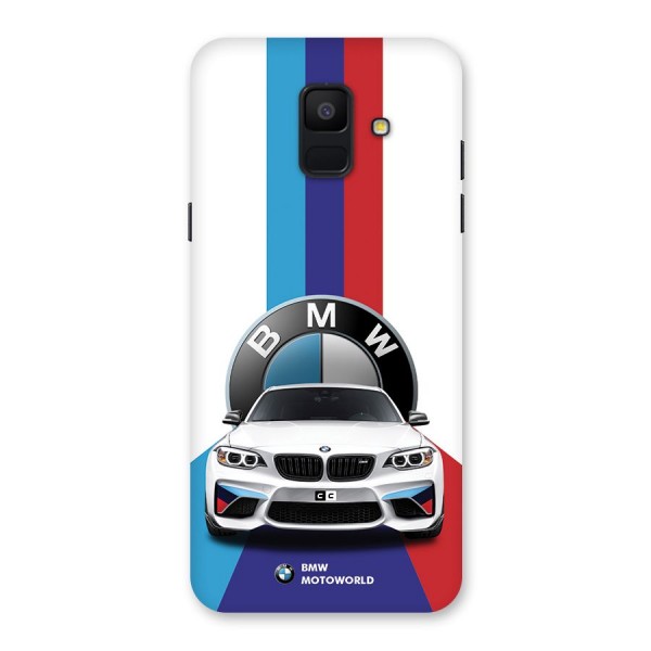 Track Supercar Back Case for Galaxy A6 (2018)