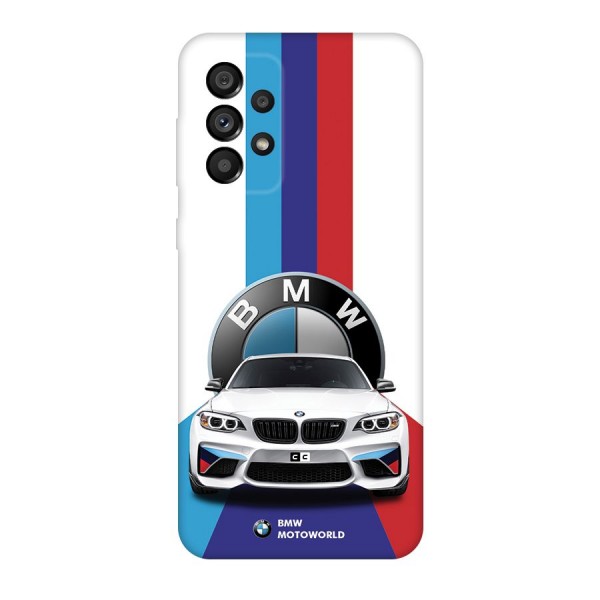 Track Supercar Back Case for Galaxy A73 5G