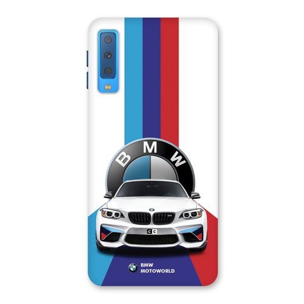 Track Supercar Back Case for Galaxy A7 (2018)