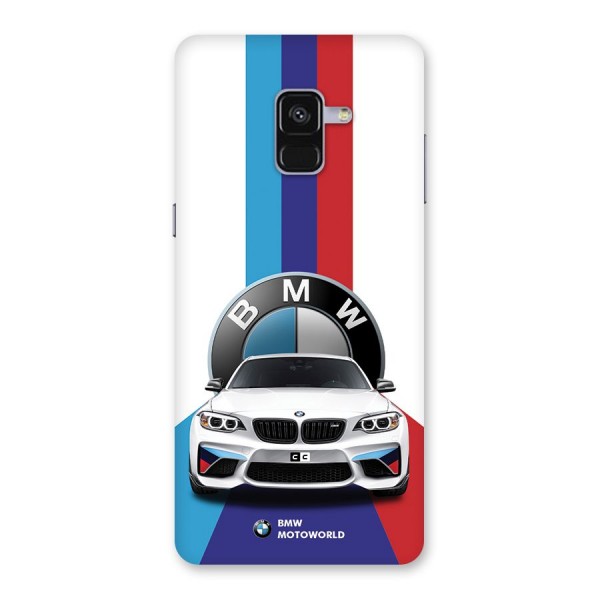 Track Supercar Back Case for Galaxy A8 Plus