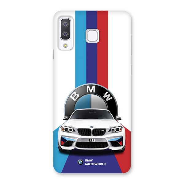 Track Supercar Back Case for Galaxy A8 Star