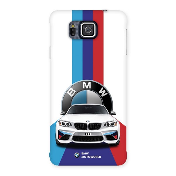 Track Supercar Back Case for Galaxy Alpha