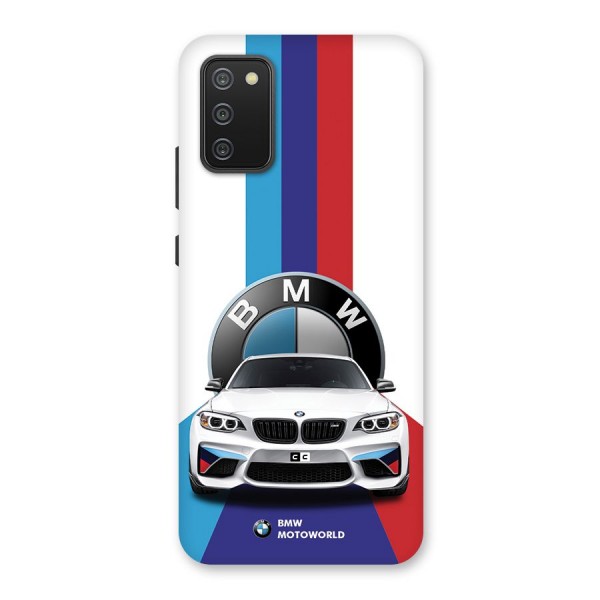 Track Supercar Back Case for Galaxy F02s