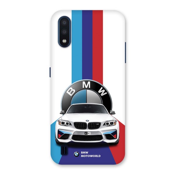 Track Supercar Back Case for Galaxy M01